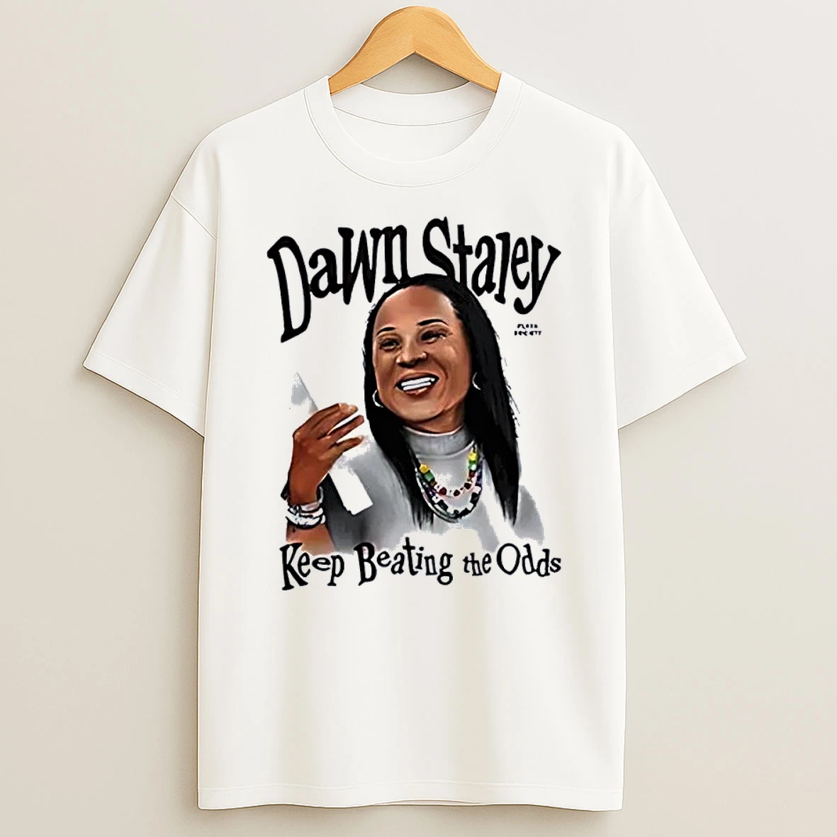 Dawn Staley Keep Beating The Odds South Carolina Gamecocks White Shirts