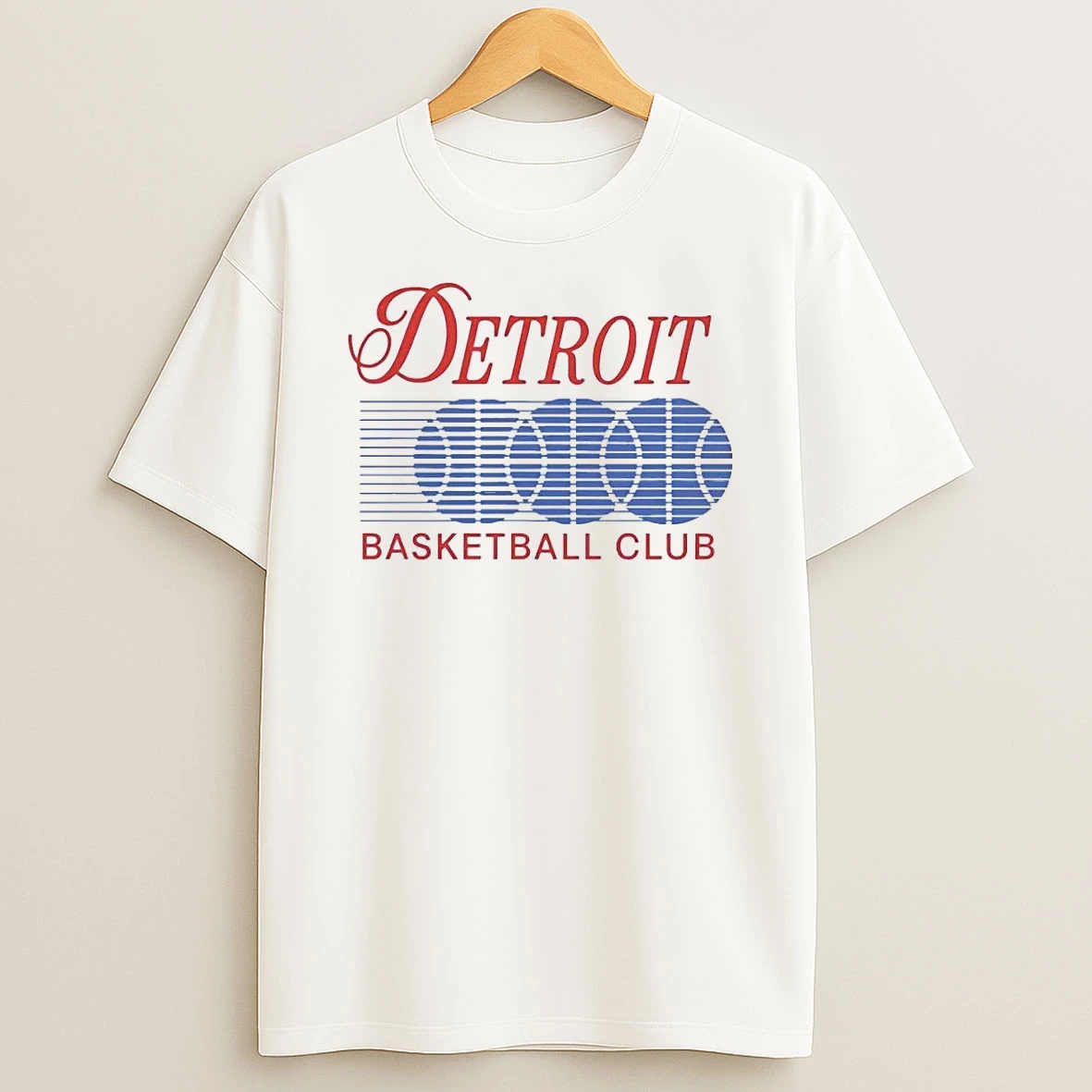 Detroit Basketball Club Logo Detroit Basketball Club White Shirts