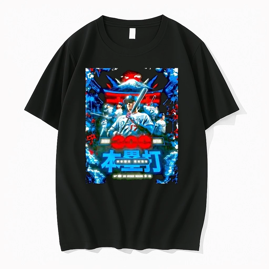 Dodgers Fan Gear Shohei Ohtani 300 Home Runs Graphic Los Angeles Dodgers Shirts