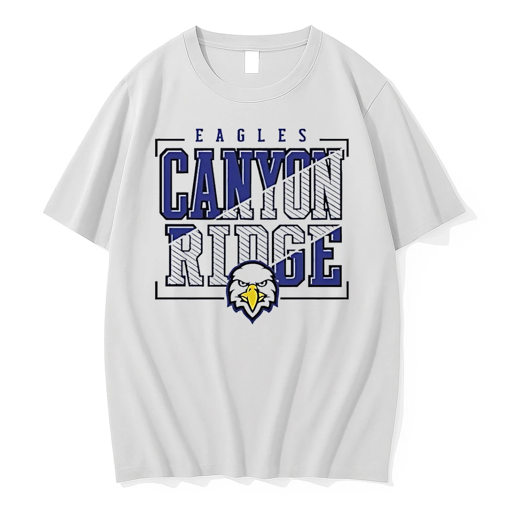 Eagles Canyon Ridge Logo Apparel Canyon Ridge Eagles White Shirts