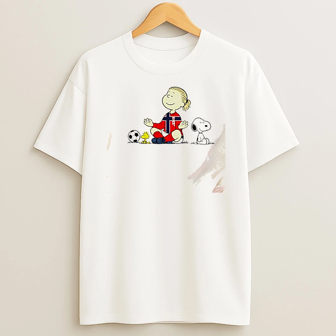 Erling Haaland Charlie Brown Celebration Norway Soccer World Cup 2026 Shirts