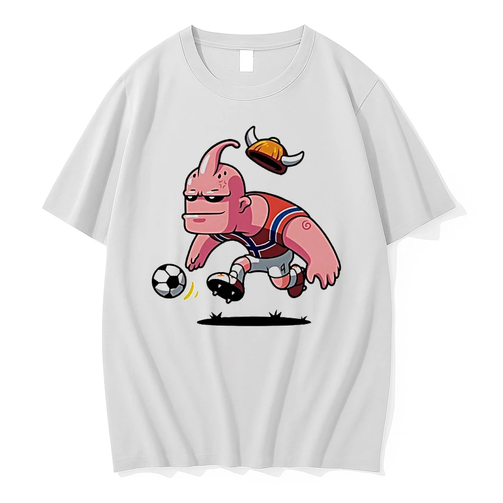 Erling Haaland Majin Buu Playing Soccer 9 Norway Shirts