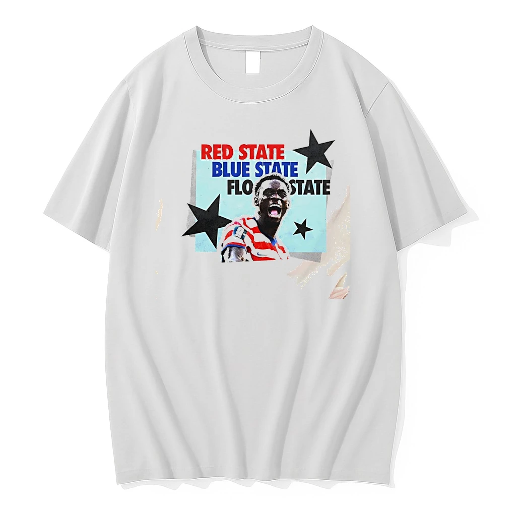 Folarin Balogun Usa Soccer Red State Blue State Flo State World Cup 2026 Shirts