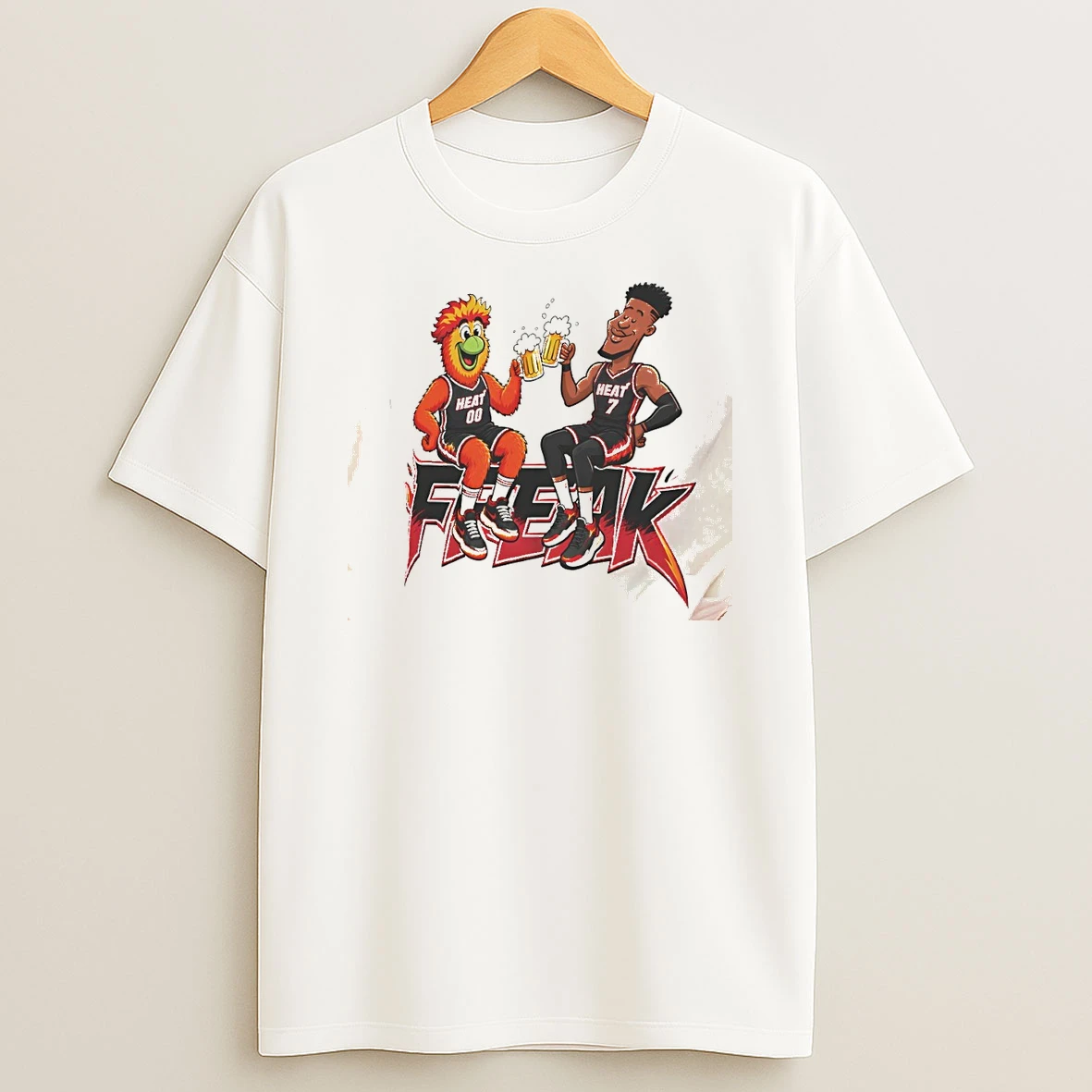 Freak Giannis Antetokounmpo Miami Heat Nba Basketball Nba 2026 Cartoon Shirts