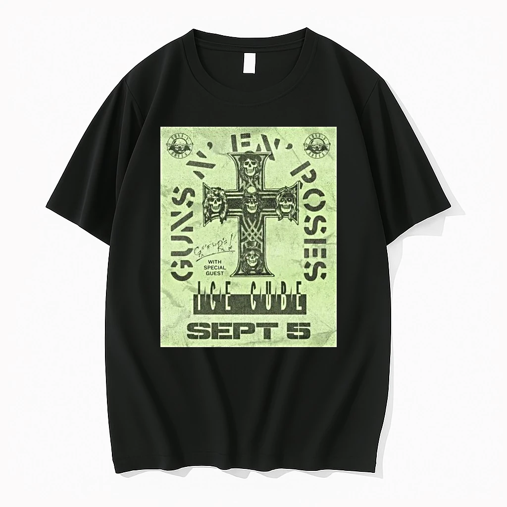 Guns N Roses 1 Night At The Rose Bowl Stadium Show In Pasadena Ca With Ice Cube On September 5 2026 Shirts