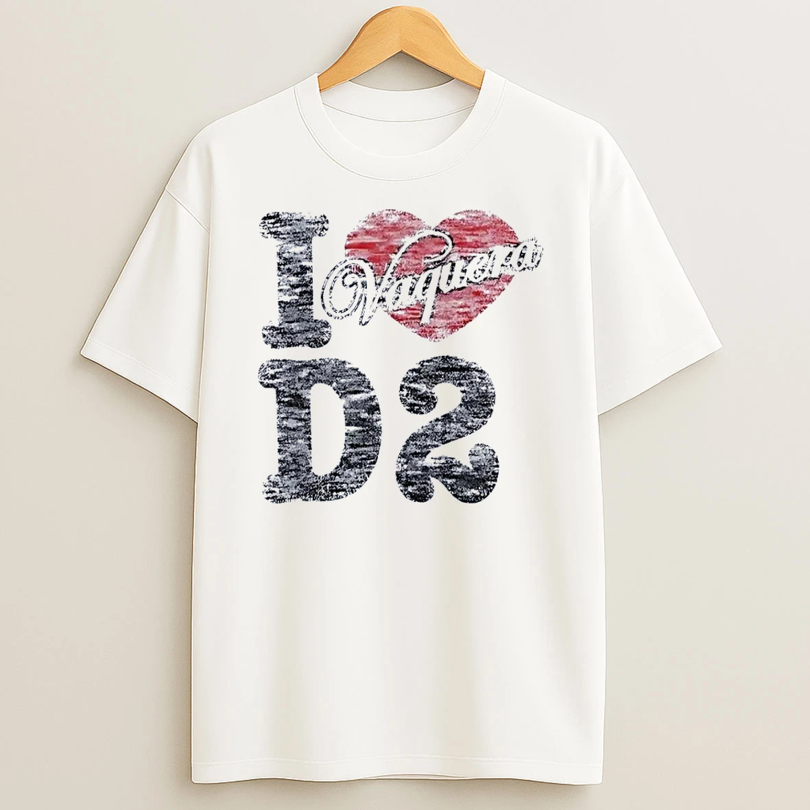 I Heart Vaquera D2 White Shirts
