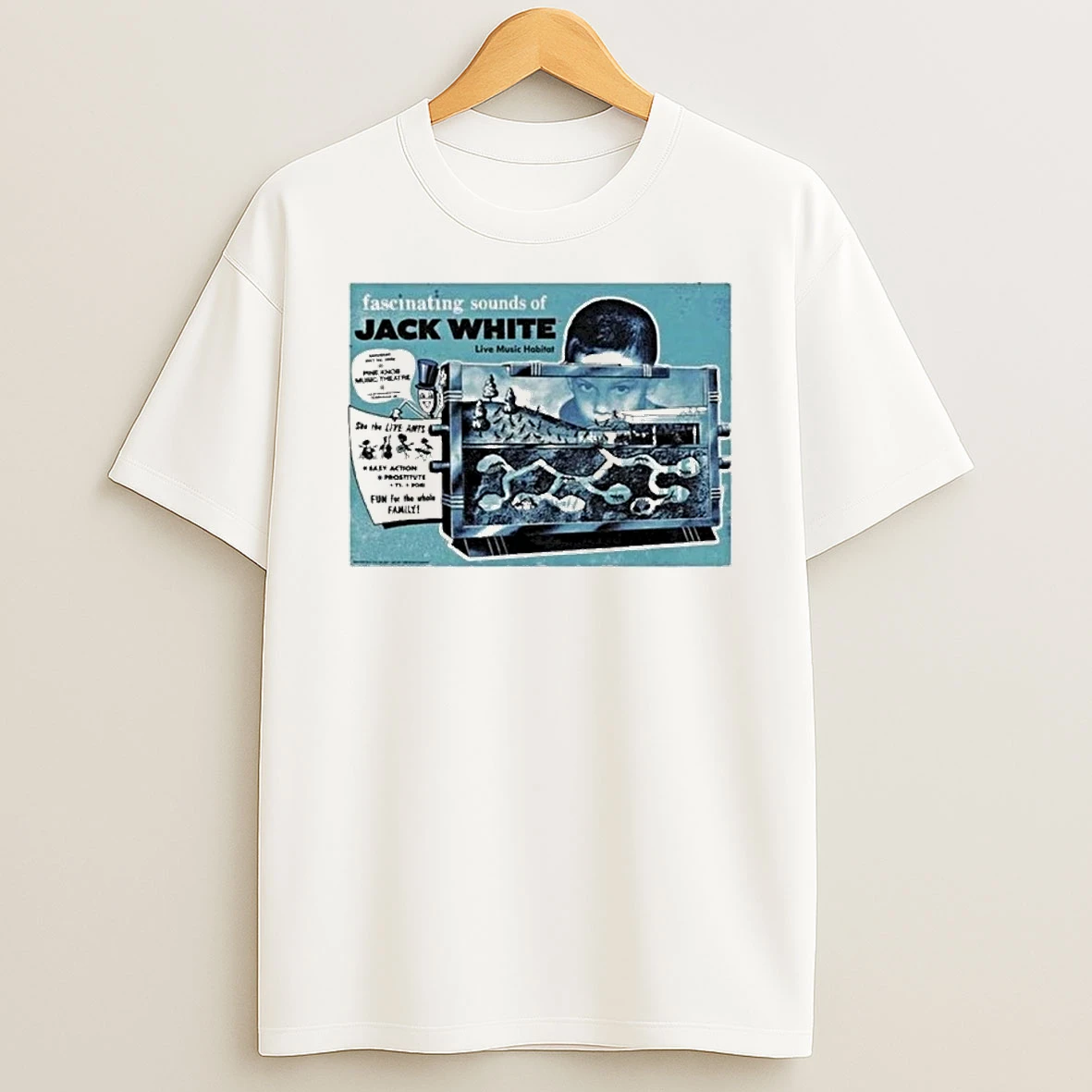 Jack White Clarkston Mi Event At Pine Knob Music Theatre In Clarkston Mi On July 25 2026 Shirts