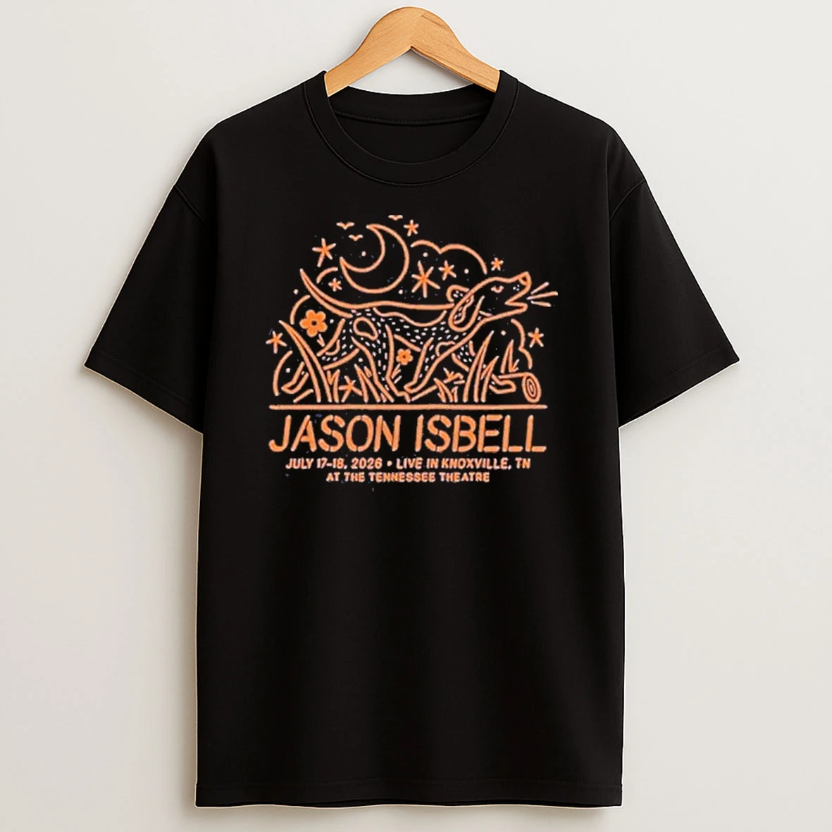 Jason Isbell Knoxville Tn 7 17 7 18 2026 Shirts
