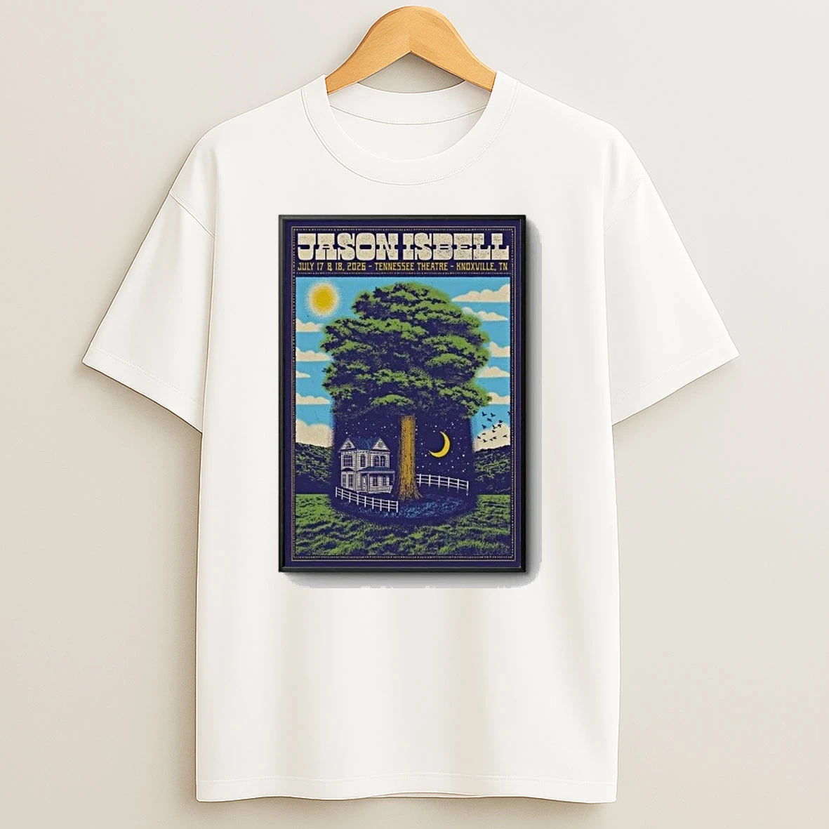 Jason Isbell Knoxville Tn Tour On Jul 17 18 2026 Shirts