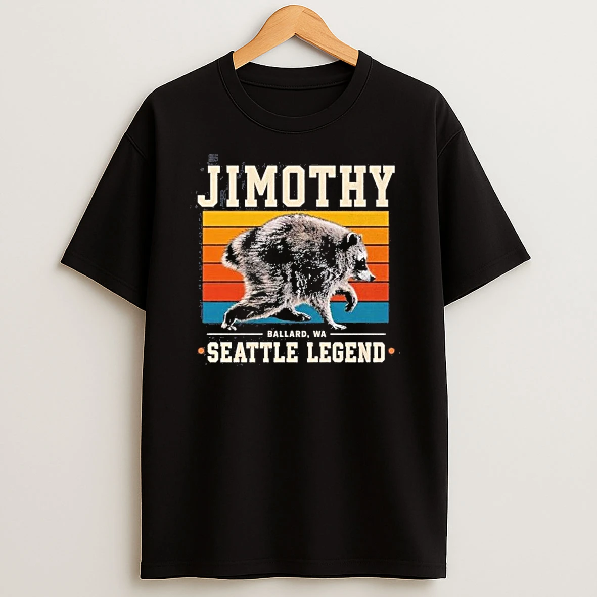 Jimothy Raccoon Ballard Wa Seattle Legend Vintage Shirts