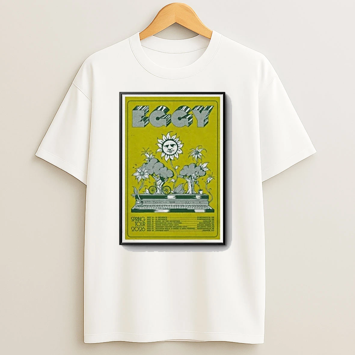 Limited Eggy Spring Tour May 2026 Shirts
