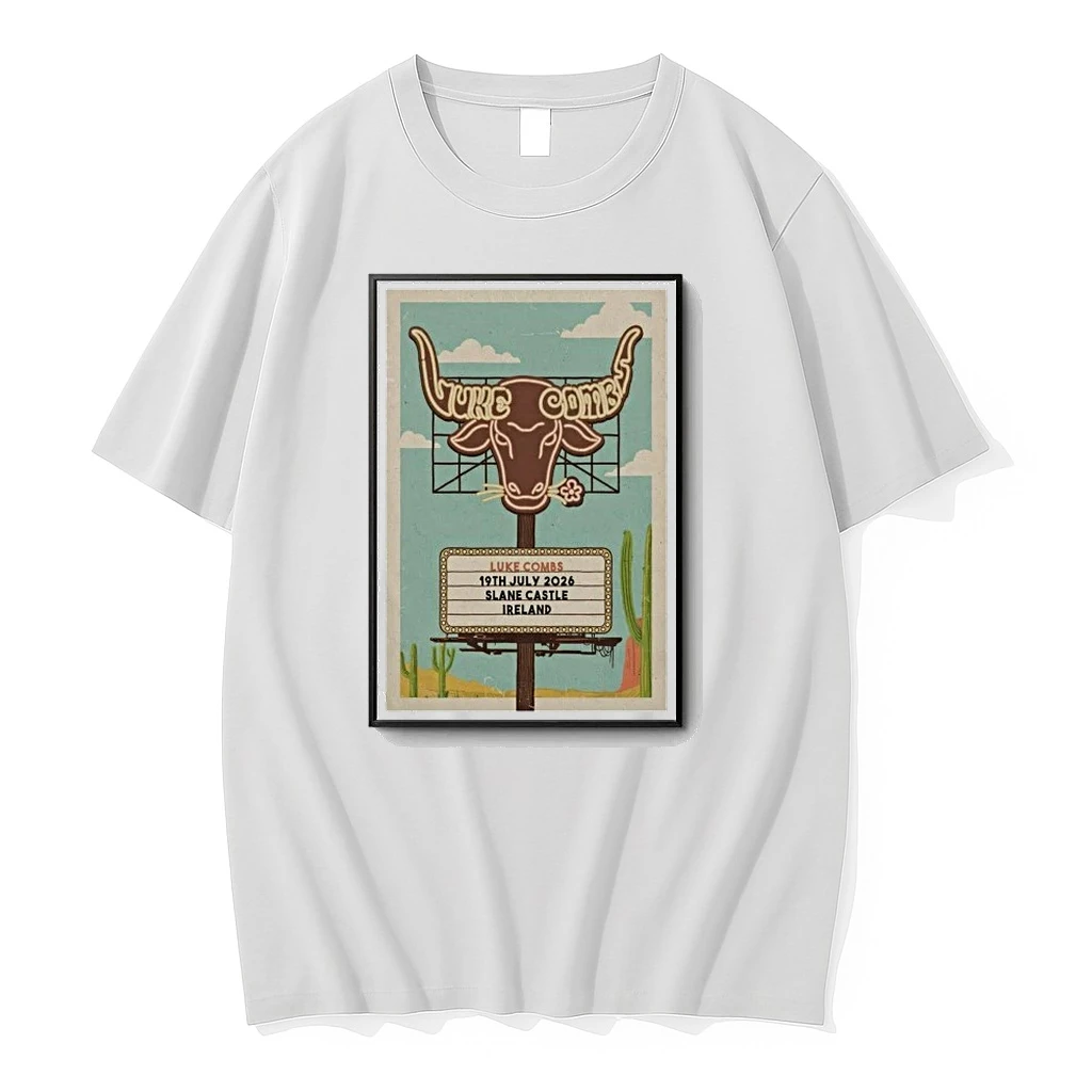 Luke Combs In Slane Ireland On Jul 19 2026 Shirts