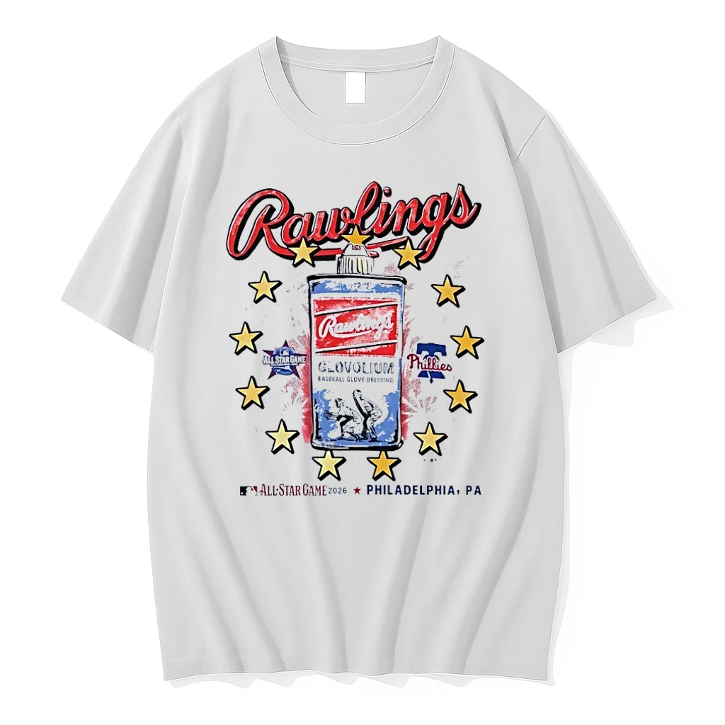 Mlb Rawlings Glovolium Baseball Glove Dressing All Star Game 2026 Philadelphia Phillies White Shirts