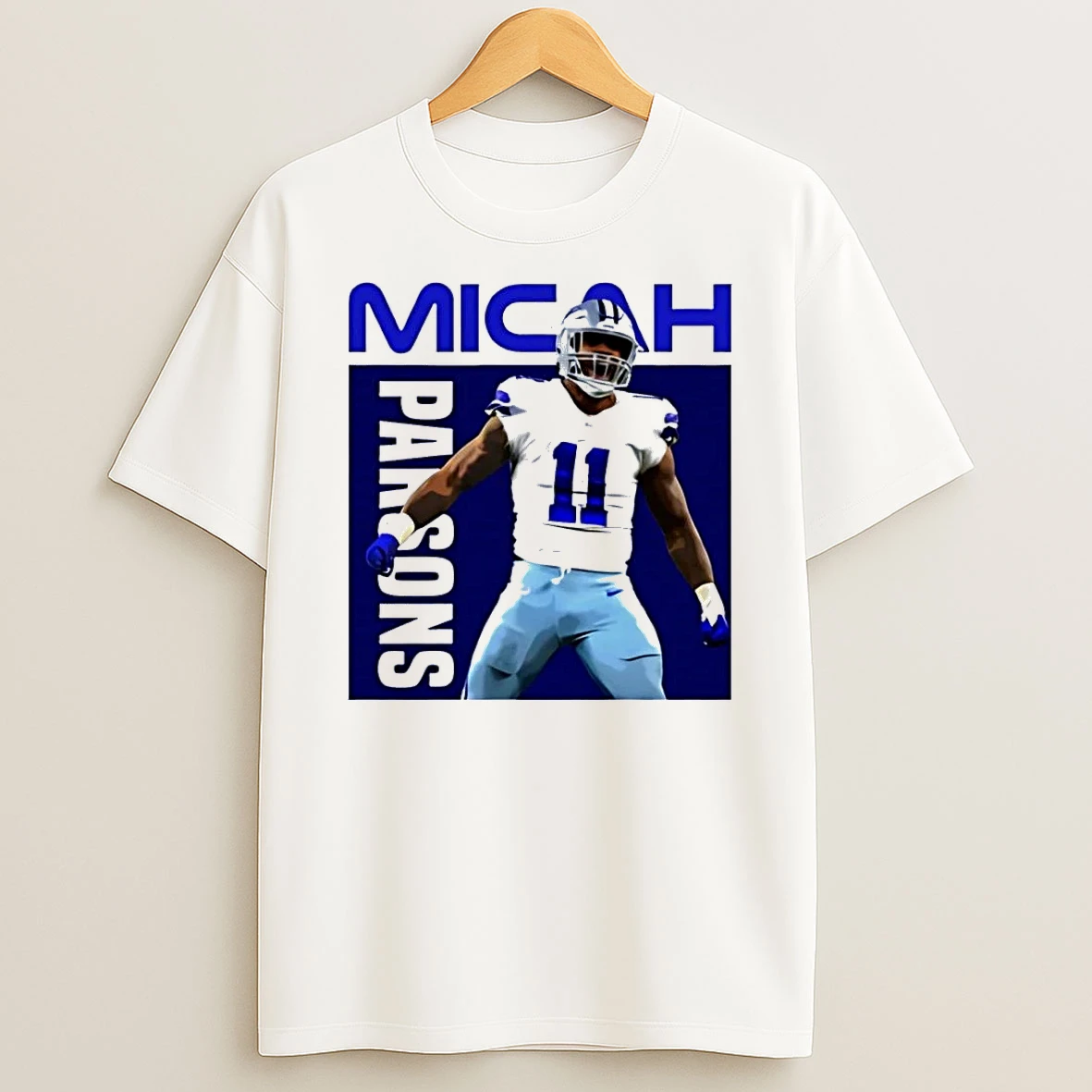 Micah Parsons Dallas Cowboys White Shirts