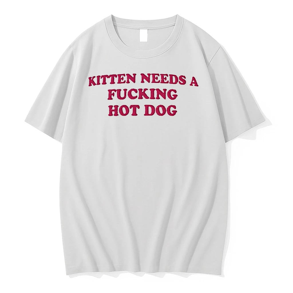 Needs A Fucking Hot Dog Kitten Shirts