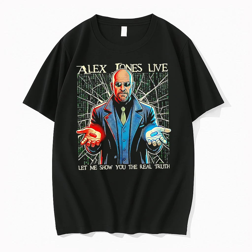 Officials Alex Jones Live Let Me Show You The Real Truth Premium T Shirt Sweatshirt Hoodie