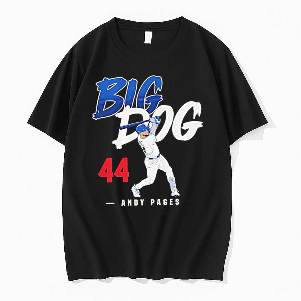 Officials Andy Pages Big Dog 44 Los Angeles Dodgers Slugger Swing Premium T Shirt Sweatshirt Hoodie