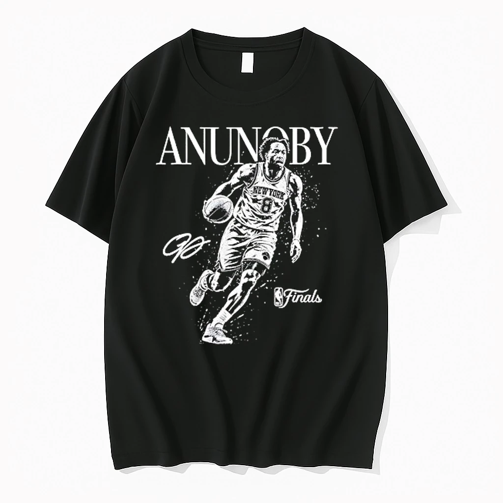 Officials Anunoby Dribbling Basketball New York Knicks Premium T Shirt Sweatshirt Hoodie