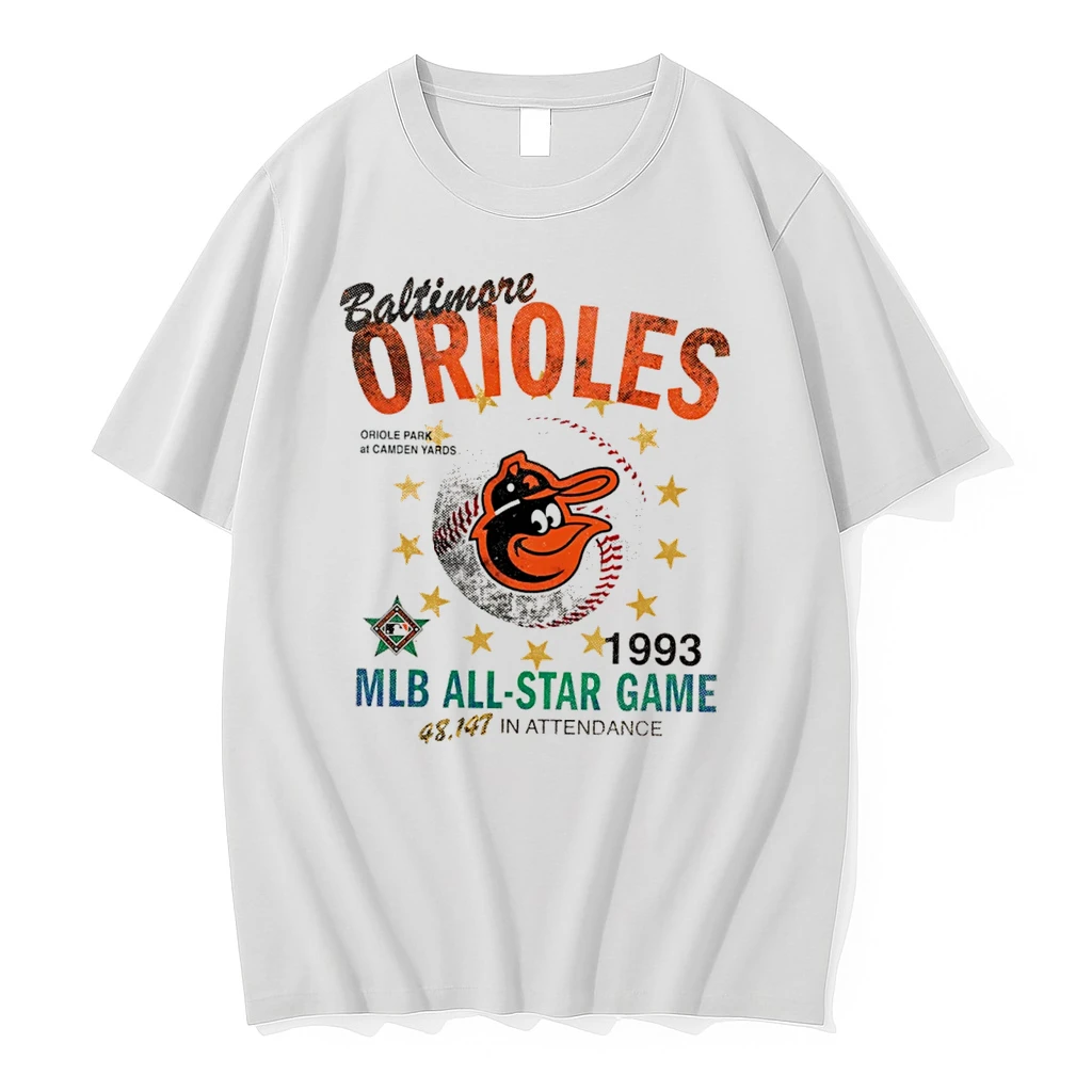Officials Baltimore Orioles 1993 Mlb All Star Game At Camden Yards Tee Premium T Shirt Sweatshirt Hoodie