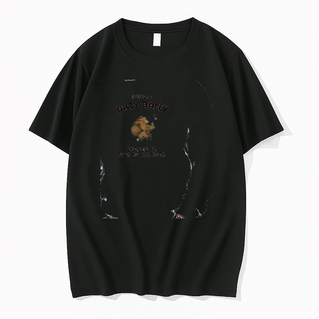 Officials Bear Riding Bicycle Born To Dilly Dally Forced To Pick Up The Pace Premium T Shirt Sweatshirt Hoodie