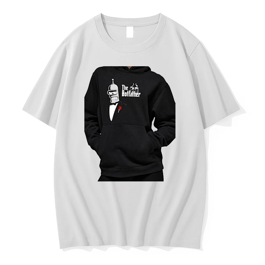 Officials Bender Futurama The Botfather Parody Premium T Shirt Sweatshirt Hoodie