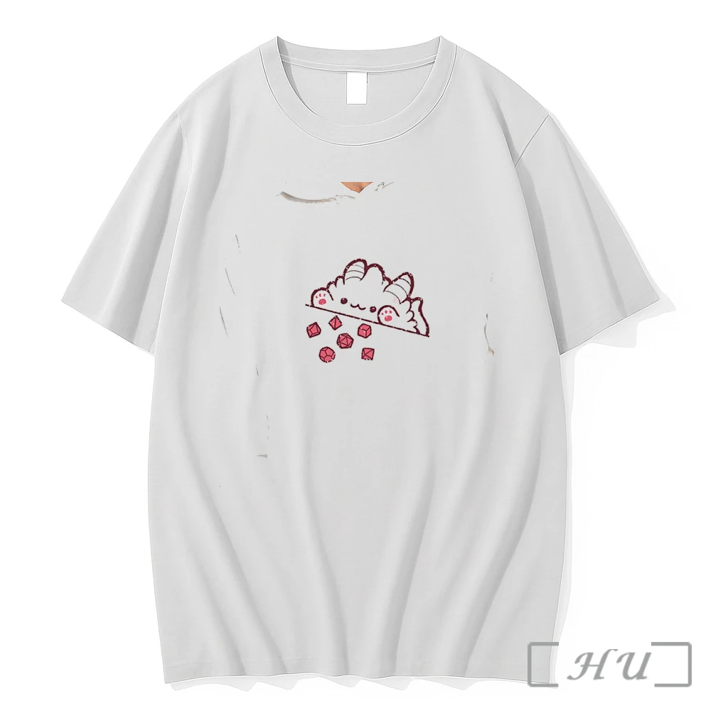 Officials Cute Dragon With Polyhedral Dice Dungeons And Dragons Tabletop Gaming Fan Premium Shirt Sweatshirt Tee
