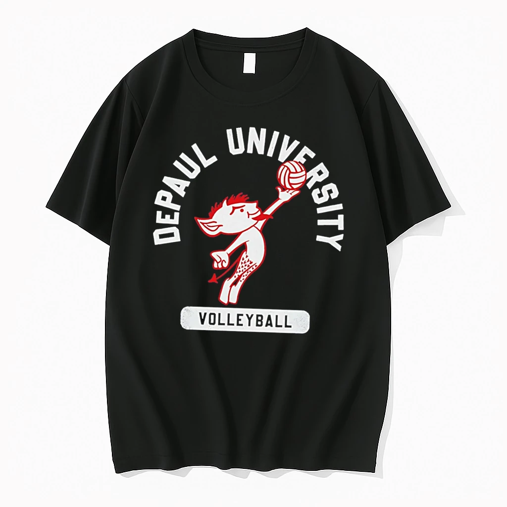Officials Depaul University Blue Demons Volleyball Mascot Tee Premium T Shirt Sweatshirt Hoodie