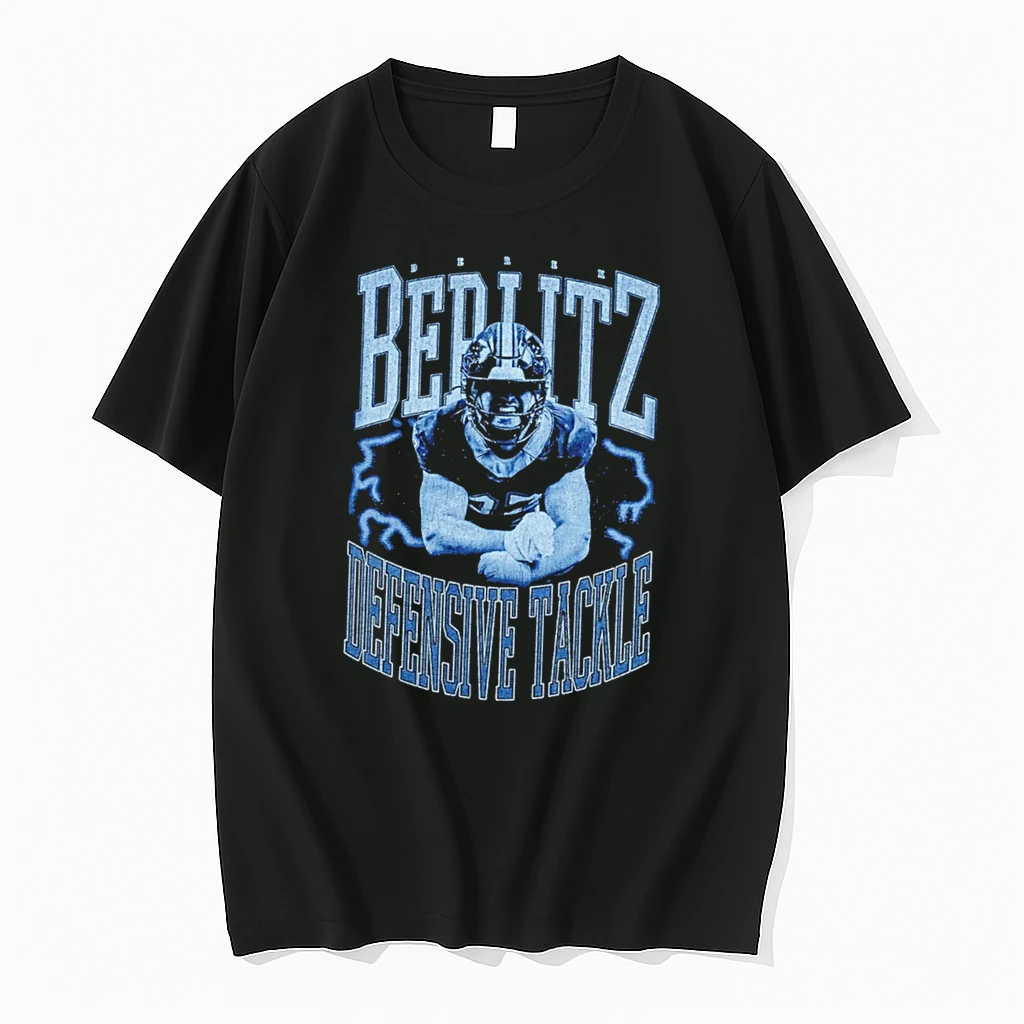 Officials Derek Berlitz Defensive Tackle Vintage Football Tee Premium T Shirt Sweatshirt Hoodie