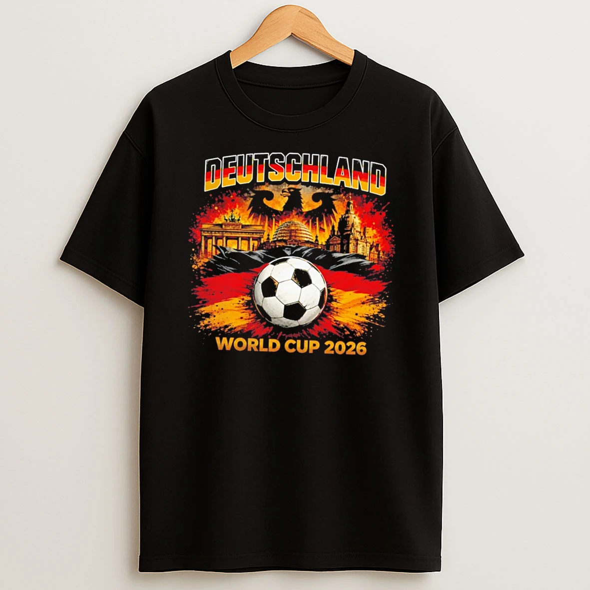 Officials Deutschland World Cup 2026 Germany Soccer Tee Premium T Shirt Sweatshirt Hoodie