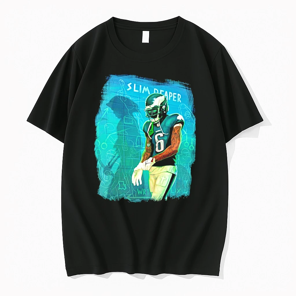 Officials Devonta Smith Slim Reaper Philadelphia Eagles No 6 Smitty Tee Premium T Shirt Sweatshirt Hoodie