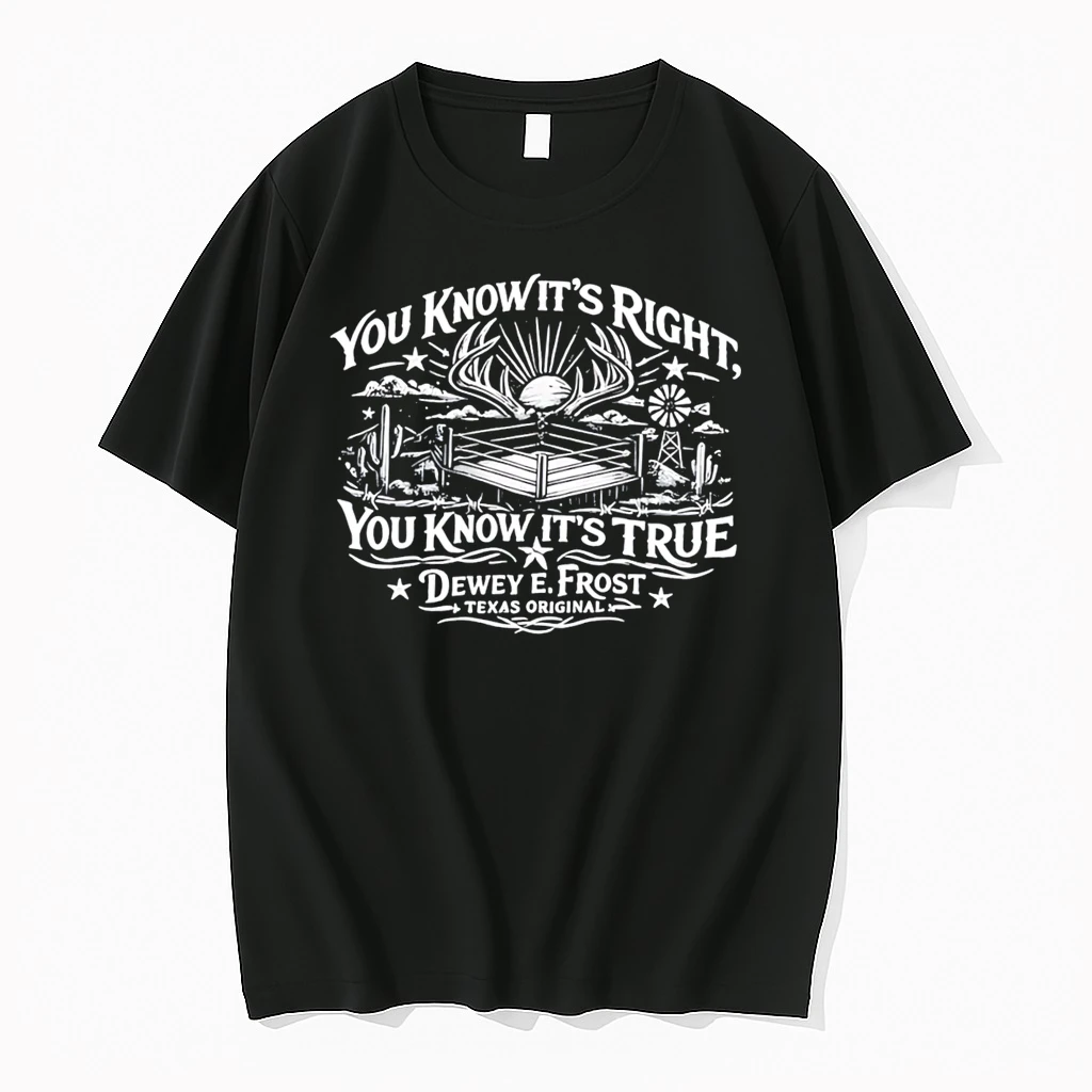 Officials Dewey Frost You Know Its Right You Know Its True Vintage Tee Premium T Shirt Sweatshirt Hoodie