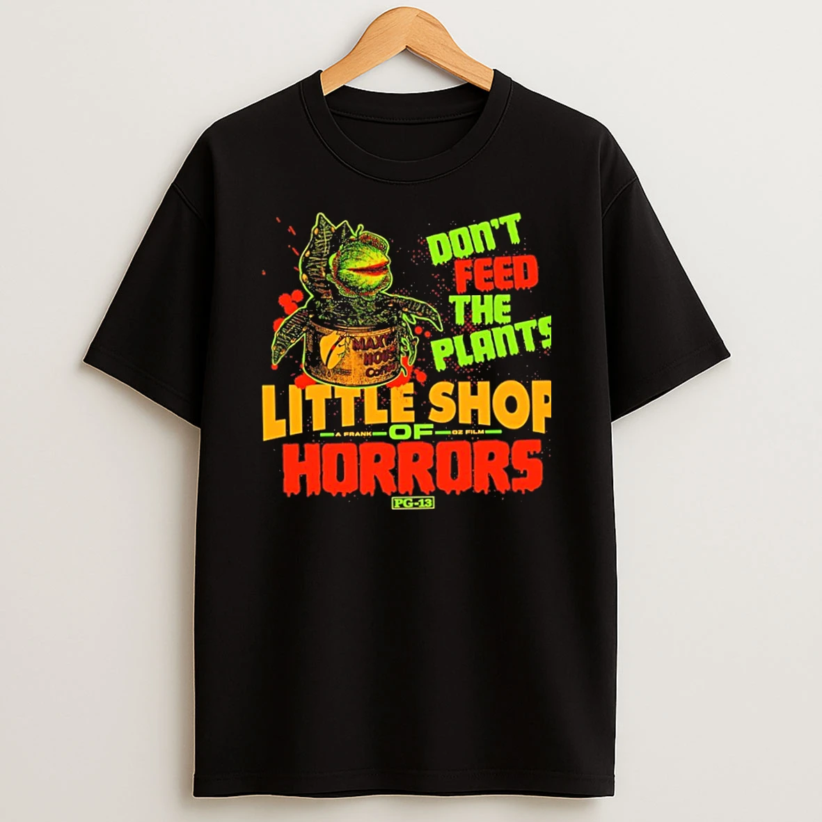 Officials Dont Feed The Plants Little Shop Of Horrors A Frank Of Oz Film Premium T Shirt Sweatshirt Hoodie