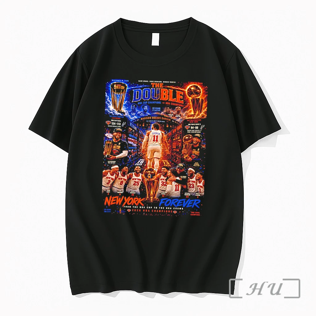 Officials Double Down Knicks Forever Ny Knicks Champions 2026 Tee Premium Shirt Sweatshirt Tee