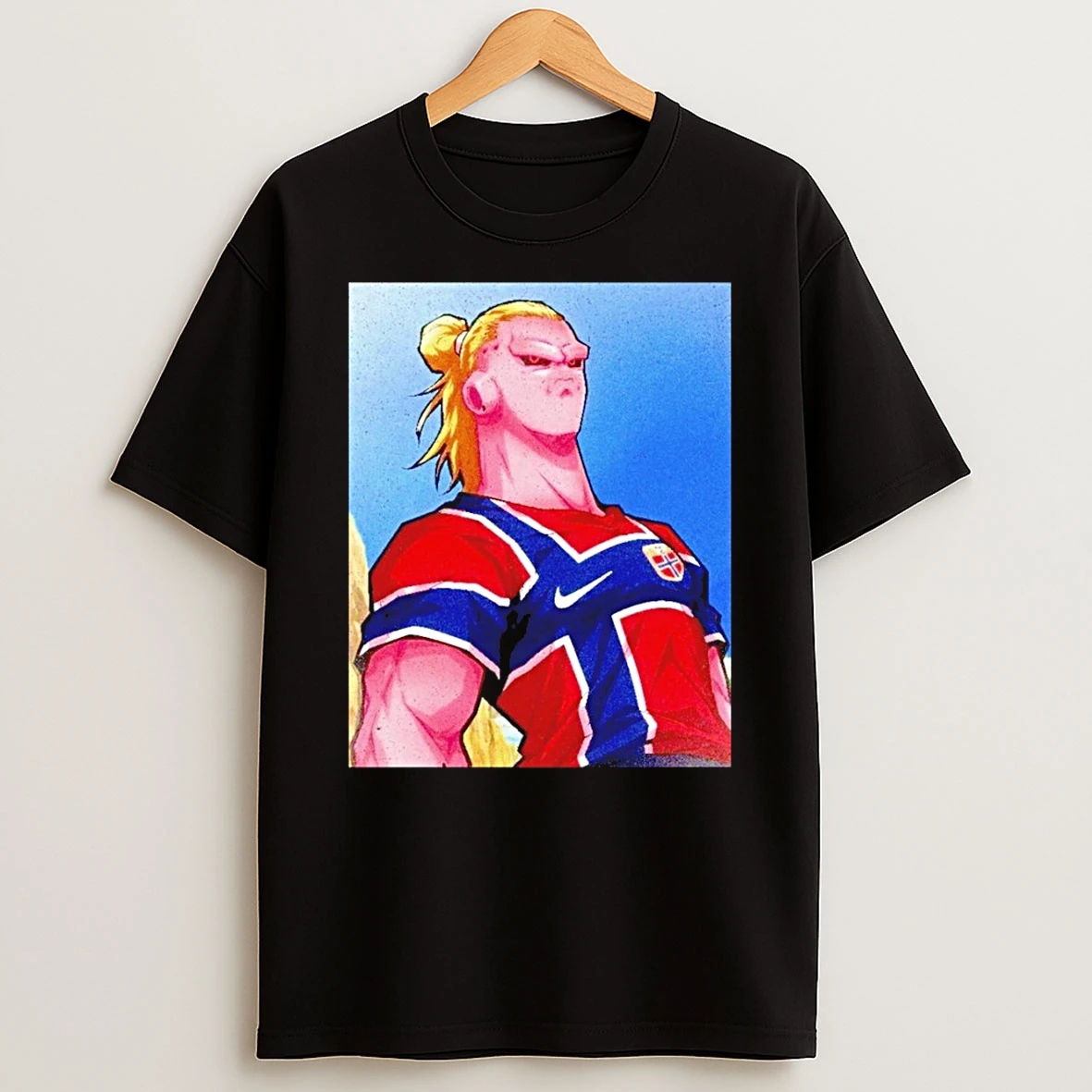 Officials Erling Haaland Majin Buu Dragon Balls Anime Premium T Shirt Sweatshirt Hoodie
