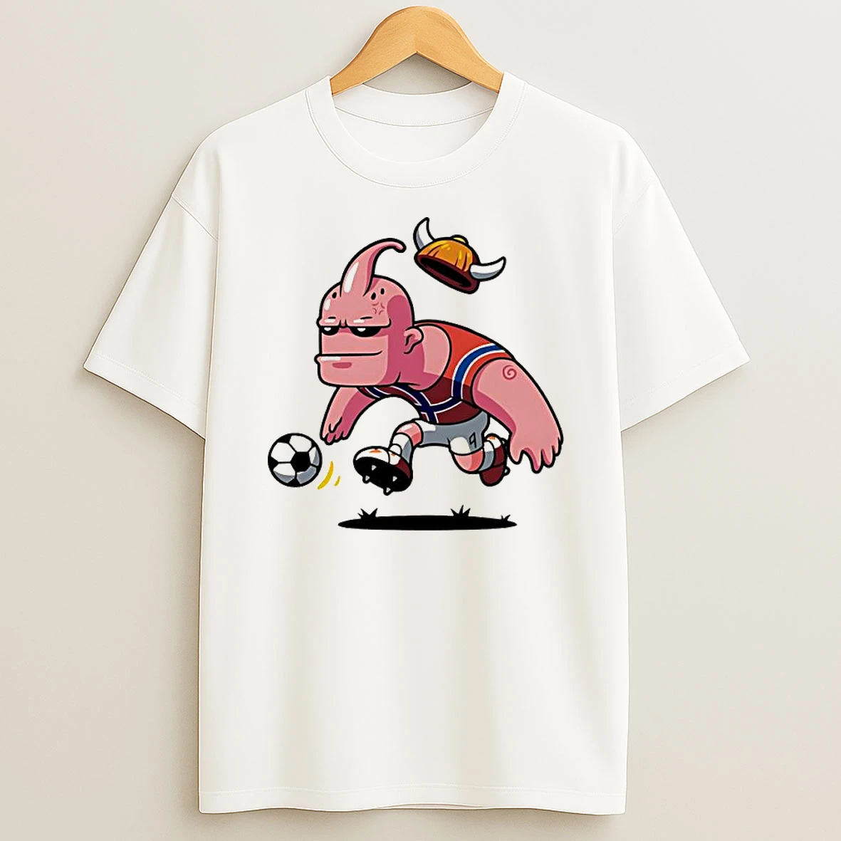 Officials Erling Haaland Majin Buu Playing Soccer 9 Norway Premium T Shirt Sweatshirt Hoodie