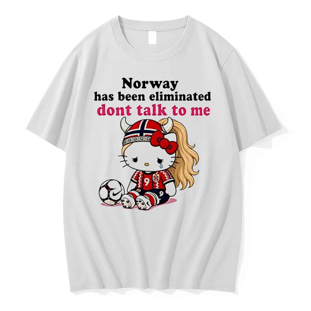 Officials Erling Haaland Norway Has Been Eliminated Dont Talk To Me Football Premium T Shirt Sweatshirt Hoodie