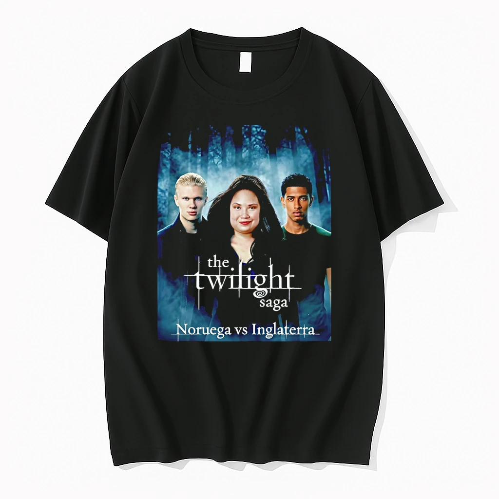 Officials Erling Haaland And Jude Bellingham The Twilight Saga Noruega Vs Inglaterra Premium T Shirt Sweatshirt Hoodie