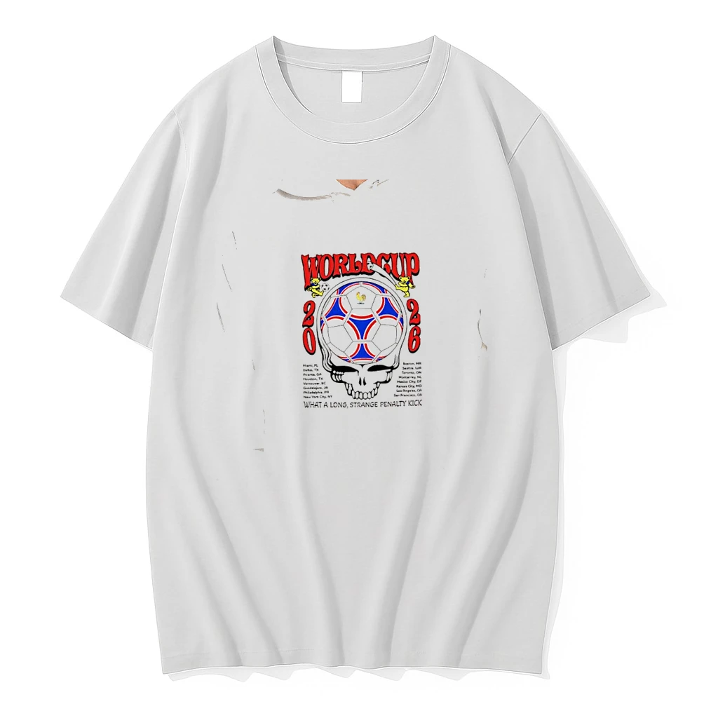 Officials France National Football Team Grateful Dead World Cup 2026 What A Long Strange Penalty Kick Premium T Shirt Sweatshirt Hoodie