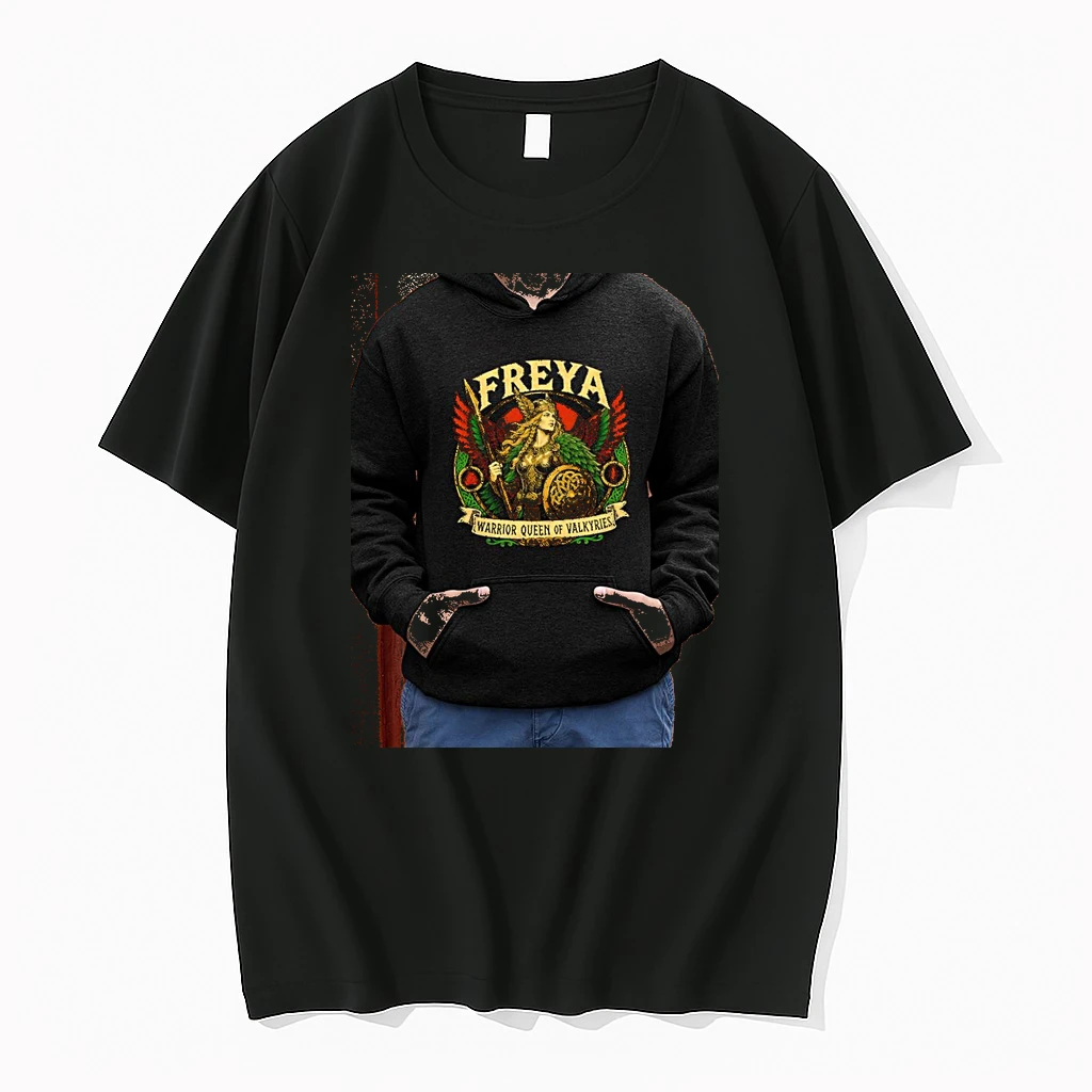 Officials Freya Norse Goddess Warrior Queen Of Valkyries Viking Mythology Norse Symbol Premium T Shirt Sweatshirt Hoodie