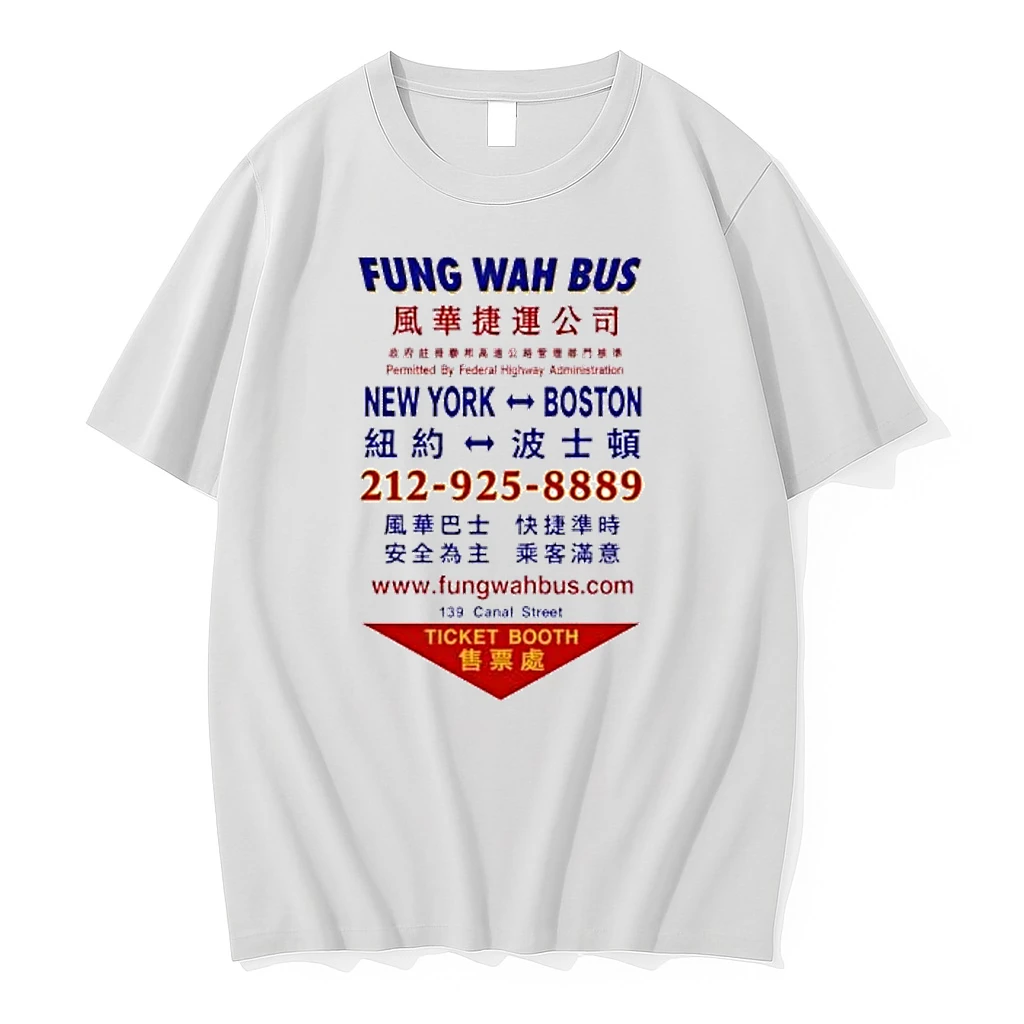 Officials Fung Wah Bus New York To Boston Ticket Booth Premium T Shirt Sweatshirt Hoodie