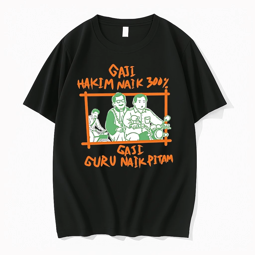 Officials Gaji Hakim Naik 300 Gaji Guru Naik Pitam Premium T Shirt Sweatshirt Hoodie