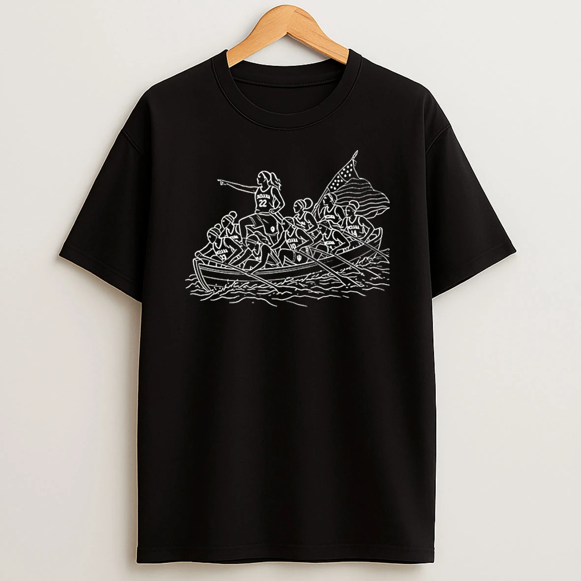 Officials Get In Loser Sophie Cunningham And Indiana Fever Team Crossing The Delaware Premium T Shirt Sweatshirt Hoodie