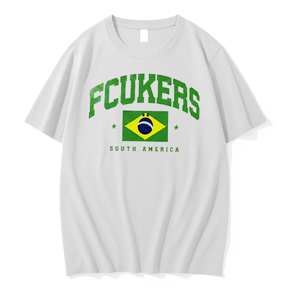 Officials Harry Fcukers Brazil Flag Vintage Tee Premium T Shirt Sweatshirt Hoodie