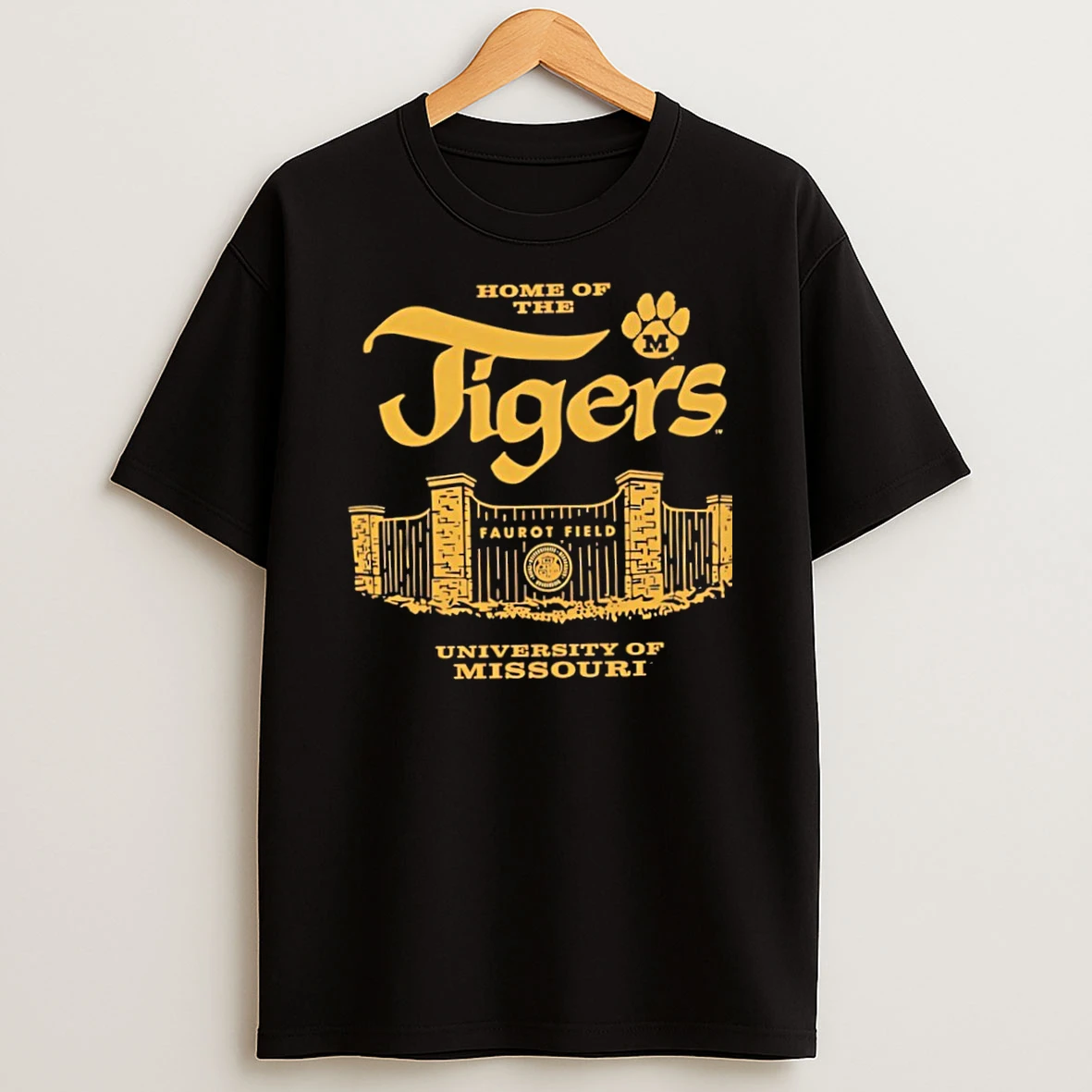 Officials Home Of The Tigers Faurot Field University Of Missouri Premium T Shirt Sweatshirt Hoodie