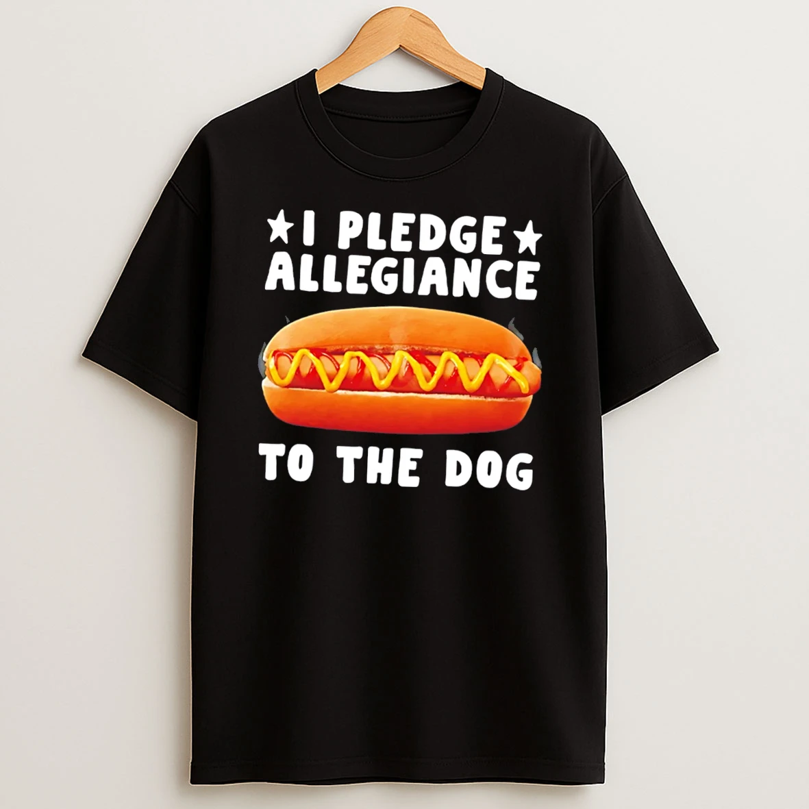 Officials I Pledge Allegiance To The Hot Dog Food Humor Tee Premium T Shirt Sweatshirt Hoodie