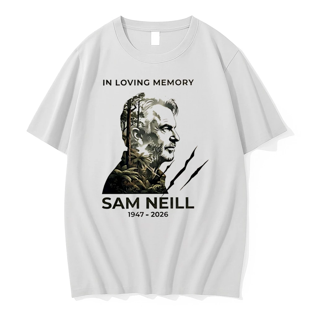 Officials In Loving Memory Sam Neill 1947 2026 Tee Premium T Shirt Sweatshirt Hoodie