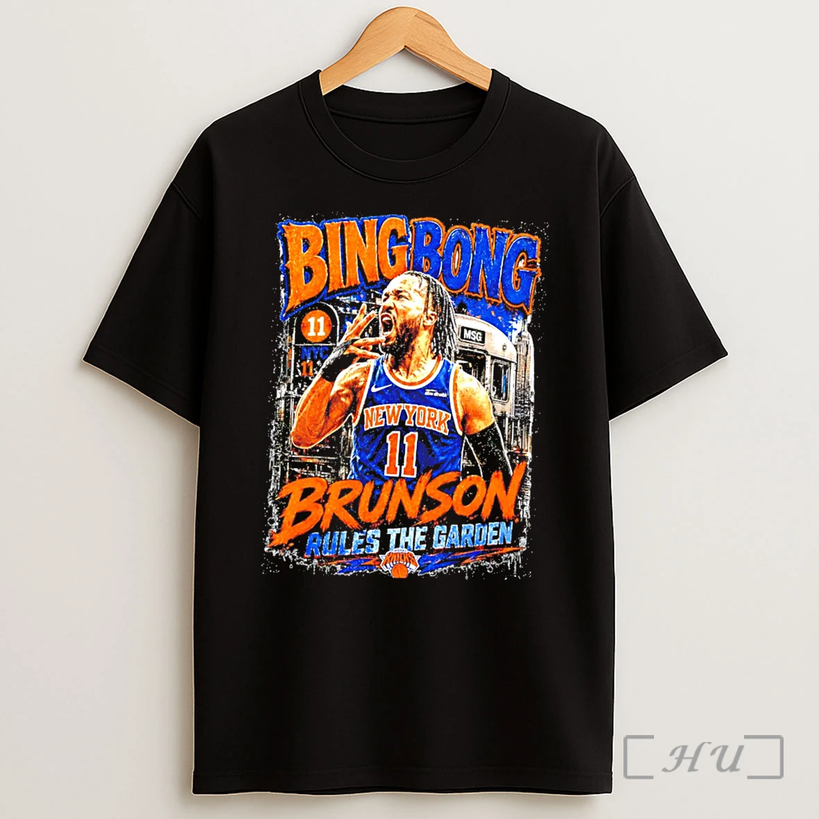 Officials Jalen Brunson Bing Bong Rules The Garden New York Knicks 2026 Nba Champions Tee Premium Shirt Sweatshirt Tee