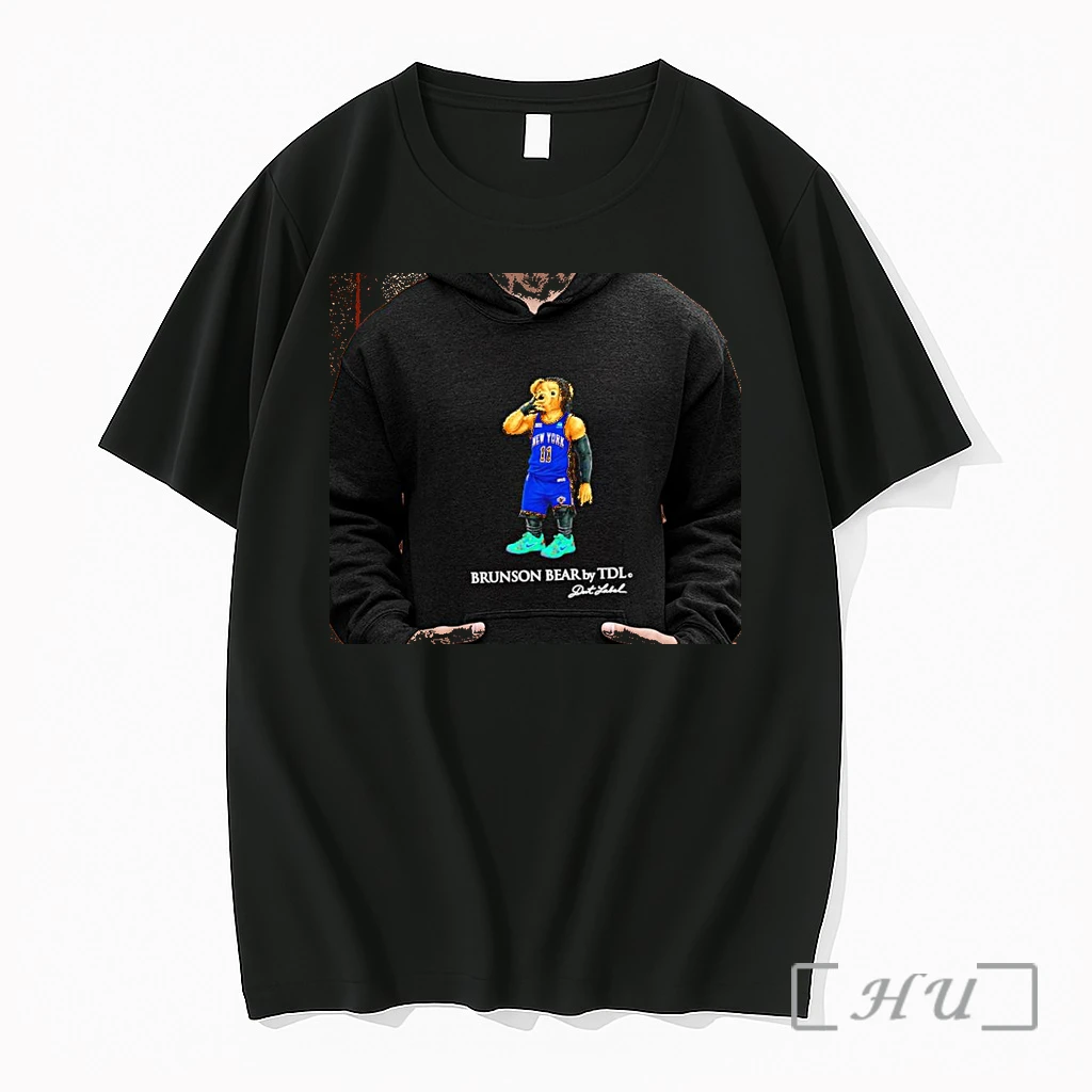Officials Jalen Brunson New York Knicks Brunson Bear By Tdl Dut Label Basketball Premium Shirt Sweatshirt Tee