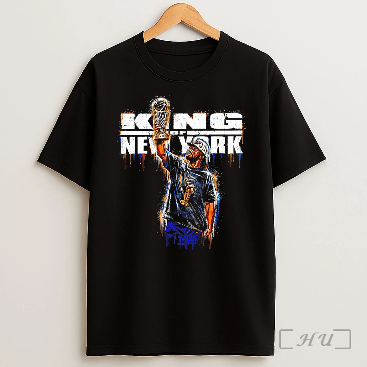 Officials Jalen Brunson Basketball Player Trophy King Of New York Mvp Finals 2026 Premium Shirt Sweatshirt Tee