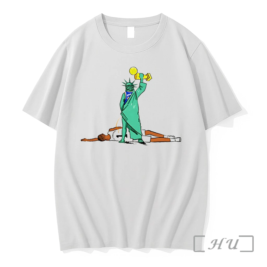 Officials Jalen Brunson X Statue Of Liberty Piss On Victor Wembanyama Beat Spurs To Win 2026 Nba Finals Premium Shirt Sweatshirt Tee